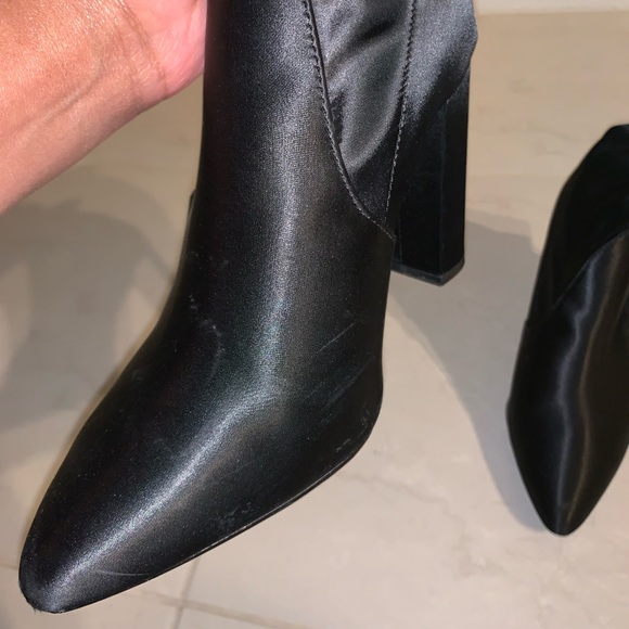 Express satin black sock booties - Picture 6 of 6